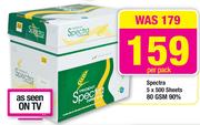 Spectra 80 GSM 90% Sheets-5 x 500's Per Pack