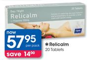 Relicalm Tablets-20's