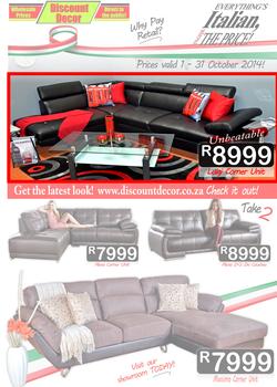Discount Decor (1 Oct- 31 Oct 2014), page 1