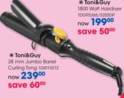 Toni & Guy 38mm Jumbo Barrel Curling Tong TGIRI1921E