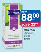 Herbex Slimmer Drops-50ml