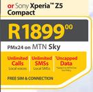 Sony Xperia Z5 Compact-On MTN Sky