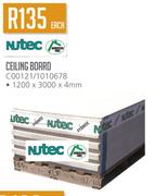 Nutec Ceiling Board-Each