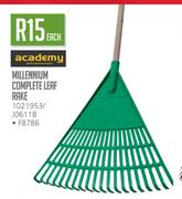 Academy Millenium Complete Leaf Rake-Each
