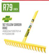 Lasher 16T Yellow Garden Rake FG00038-Each