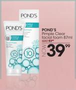Pond's Pimple Clear Facial Foam-87ml