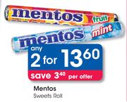 Mentos Sweets Roll-2's