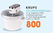 Krups Ice Cream Maker-GV51