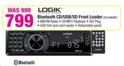 Logik Bluetooth CD/USB/SD Front Loader-CD-5063BT