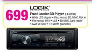 Logik Front Loader CD Player-LK-6338