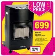 Logik Roll About 3 Panel Gas Heater