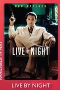 Live By Night Blu-Ray DVDs