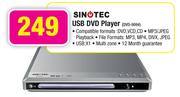 Sinotec USB DVD Player DVD-9094