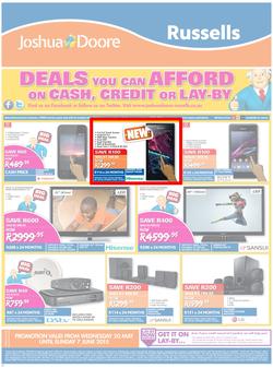 Joshua Doore & Russells : Deals You Can Afford (20 May - 7 Jun 2015), page 8