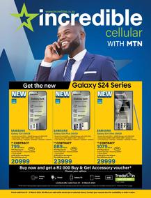 Incredible Connection : Cellular With MTN (01 March - 31 March 2024)