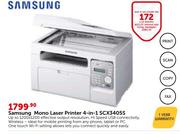 Samsung Mono Laser Printer 4-In-1 SCX3405S