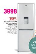 Defy 323Ltr Metallic Silver Bottom Freezer Fridge DAC 517