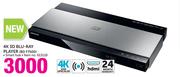 Samsung 4K 3D Blu-Ray Player-BD F7500