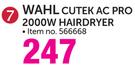 Wahl Cutek AC Pro 2000W Hairdryer