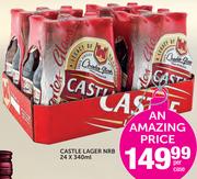 Castle Lager NRB-24x340ml Per Case