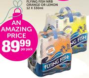 Flyling Fish NRB Orange Or Lemon-12x330ml Per Pack