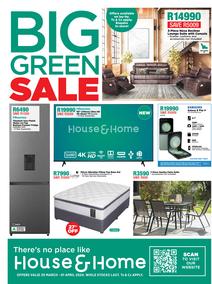 House & Home : Big Green Sale (20 March - 01 April 2024)