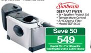 Sunbeam Deep Fat Fryer SDF8502