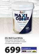 Dulux Maxi Cover Wall Coat White-20Ltr
