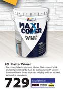 Dulux Maxi Cover Plaster Primer-20Ltr