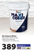 Dulux Maxi Cover Nukote White-20Ltr 