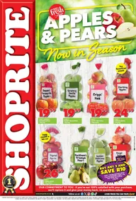 Shoprite Western Cape : Apples & Pears Now In Season (29 April - 12 May 2024)