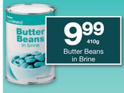 Housebrand Butter Beans In Brine-410g