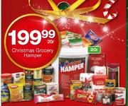 Christmas Grocery Hamper-20L
