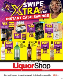 Shoprite Liquor KwaZulu-Natal : Xtra Savings (24 April - 9 May 2024)