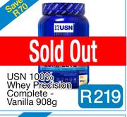 USN 100% Whey Precision Complete - Vanilla 908g