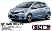 your 2014 Toyota Yaris.2  POP