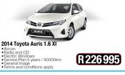 2014 Toyota Auris 1.6 XI