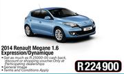 2014 Renault Megane 1.6 Expression/Dynamique