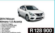 2014 Nissan Almera 1.5 Acenta