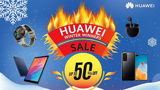 huawei winter sale