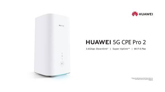 Huawei Releases The New Huawei 5g Cpe Pro 2 — Za