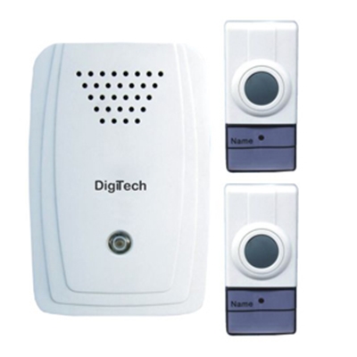 Digitech Wireless Door Chime and 2 Transmitters