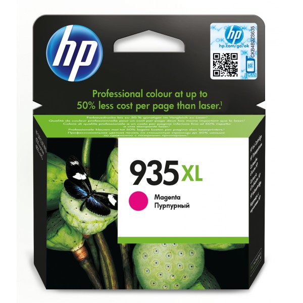 HP 935XL High Yield Magenta Ink Cartridge (Blister Pack)