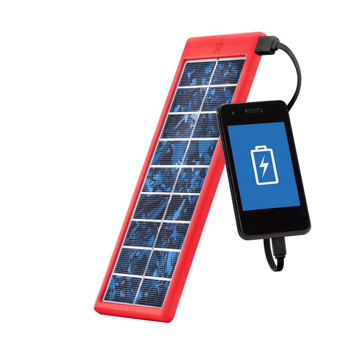 World Panel Sunstream Solar Charger - Red