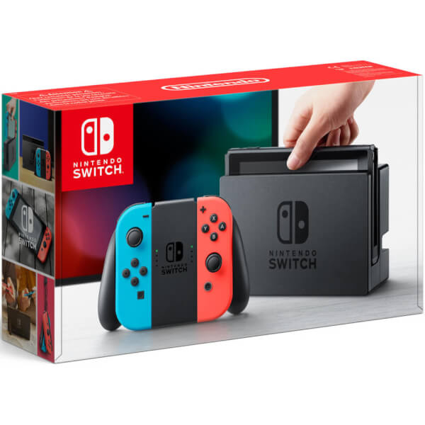 Nintendo Switch Console and Joy Con