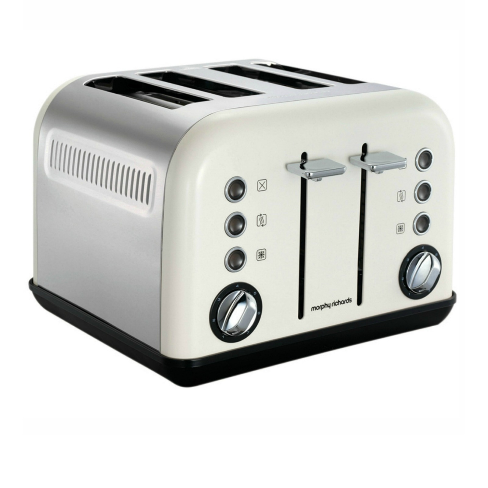 Morphy Richards 4 Slice Toaster: White Accents