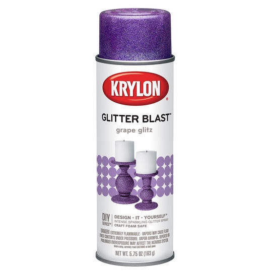Krylon Glitter Blast Grape Glitz - 170ml