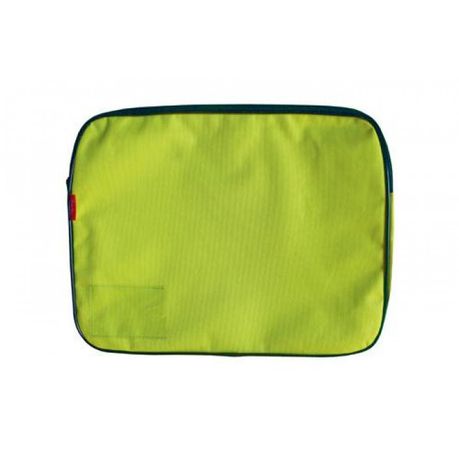 Croxley Canvas Gusset Book Bag - Lime Green 