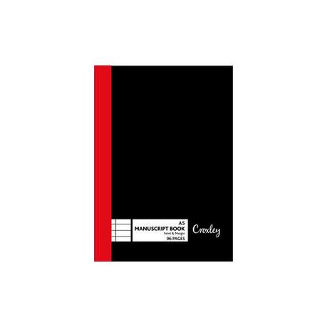 Croxley JD6235 128 Page A5 F7M Manuscript Book (10 Pack)