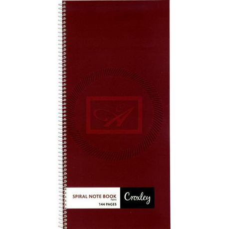 Croxley JD376 144 Page Feint Wire Bound Counter  Book (10 Pack)